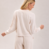 Brushed Fleece Pullover-Barefoot Dreams-BDWMC26891