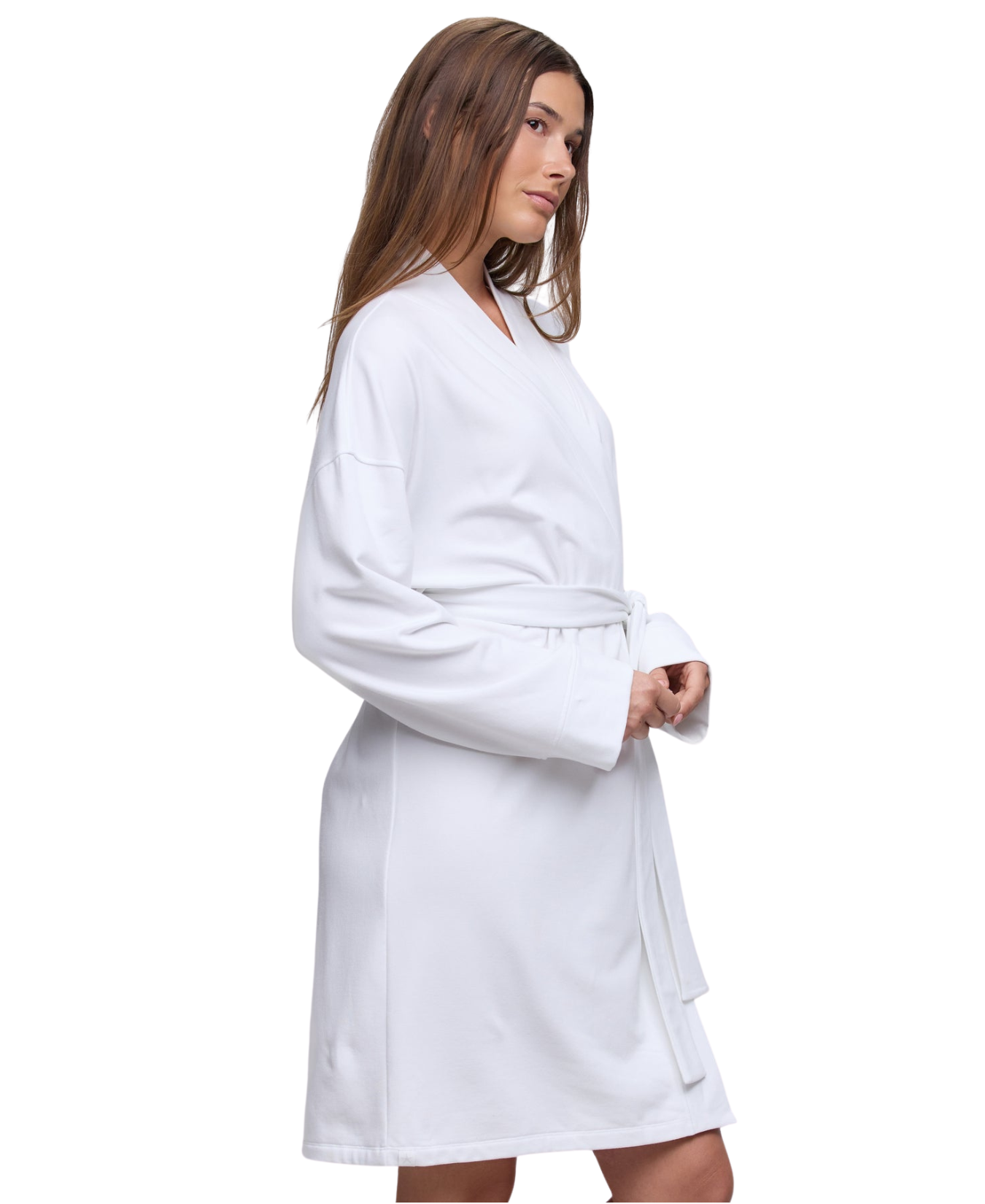 Brushed Luxe Lounge Robe_Barefoot Dreams_BDWMC26903-BDWMC26903-SES