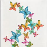 Butterflies Flying