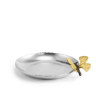 Butterfly Ginkgo Round Trinket Tray-MichaelAram-175766