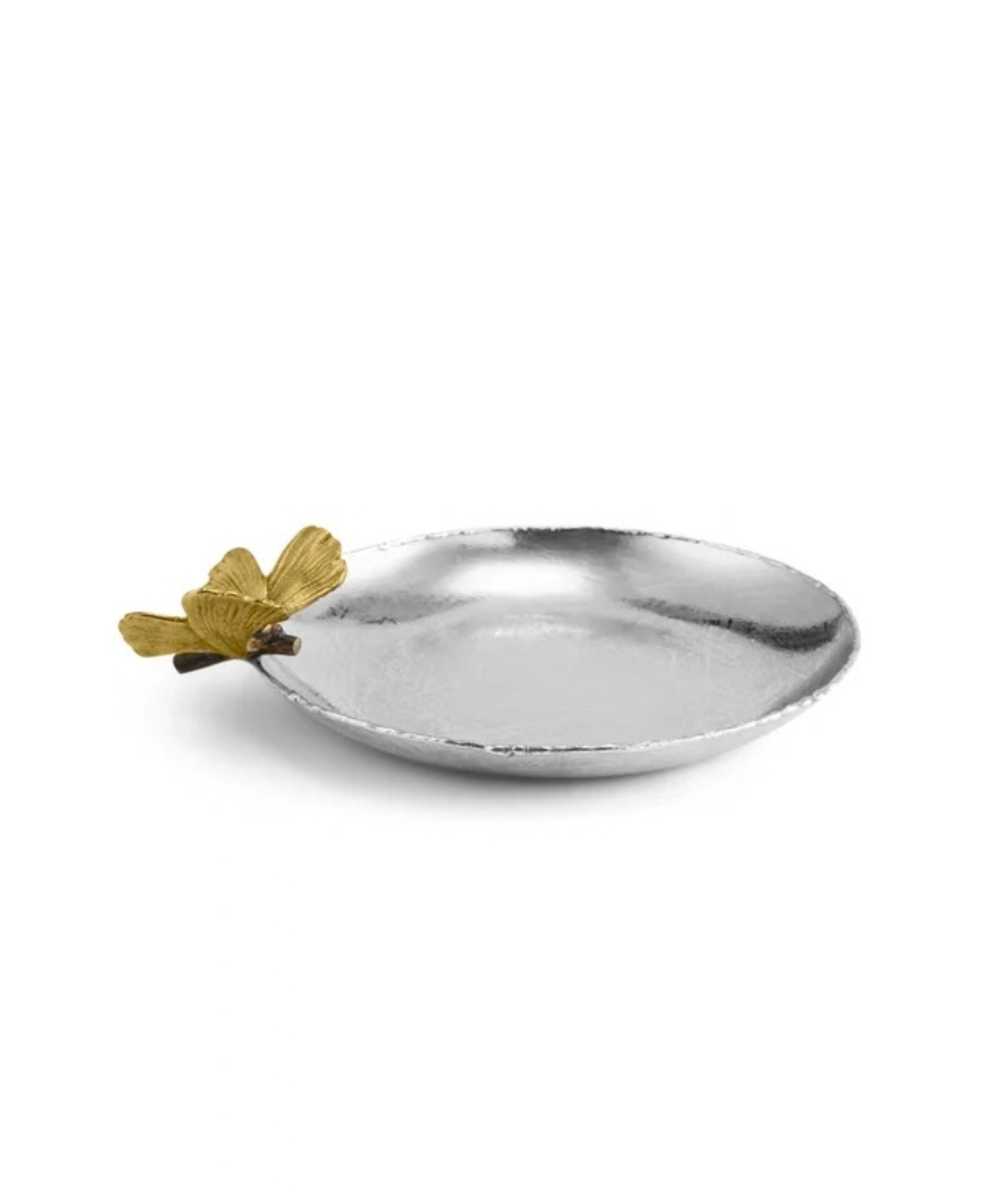 Butterfly Ginkgo Round Trinket Tray-MichaelAram-175766