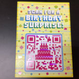 Scan for a birthday surprise!