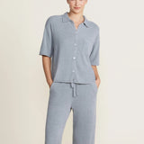 CCUL Cropped Short Sleeve Shirt Moon Beam
