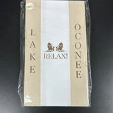 RELAX! LAKE OCONEE Guest Towels