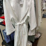 MC Muslin Cotton Spa Robe Sea Salt