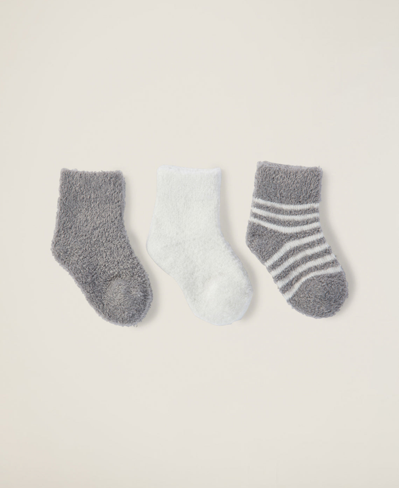 CCL Infant Socks 3-Pack-Barefoot Dreams Baby-B475124BOS