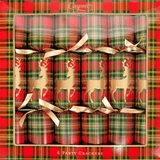 Reindeer Tartan Christmas Cracker
