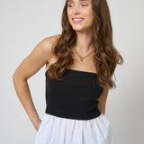 VIOLETE TWOFOR TUBE TOP