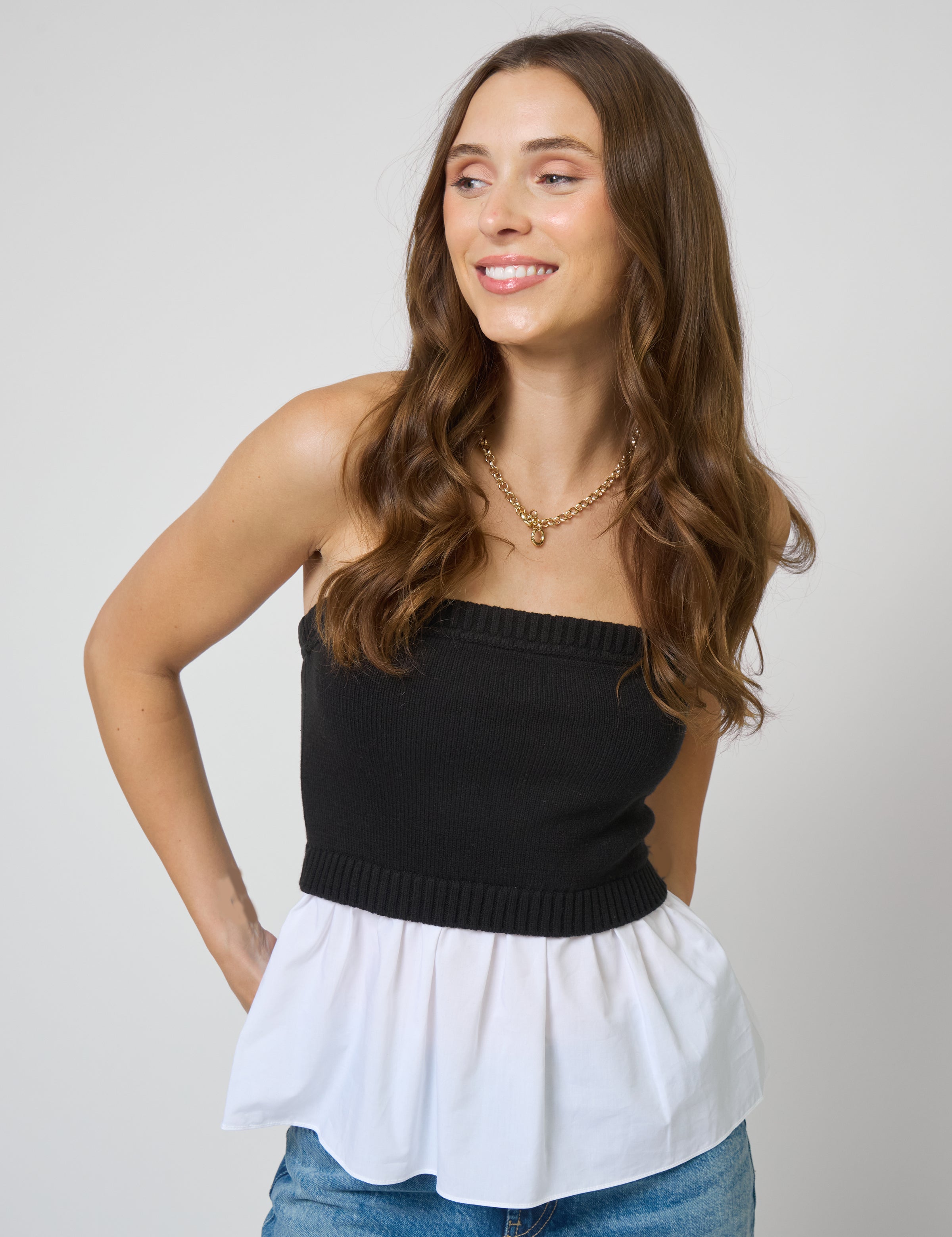 VIOLETE TWOFOR TUBE TOP