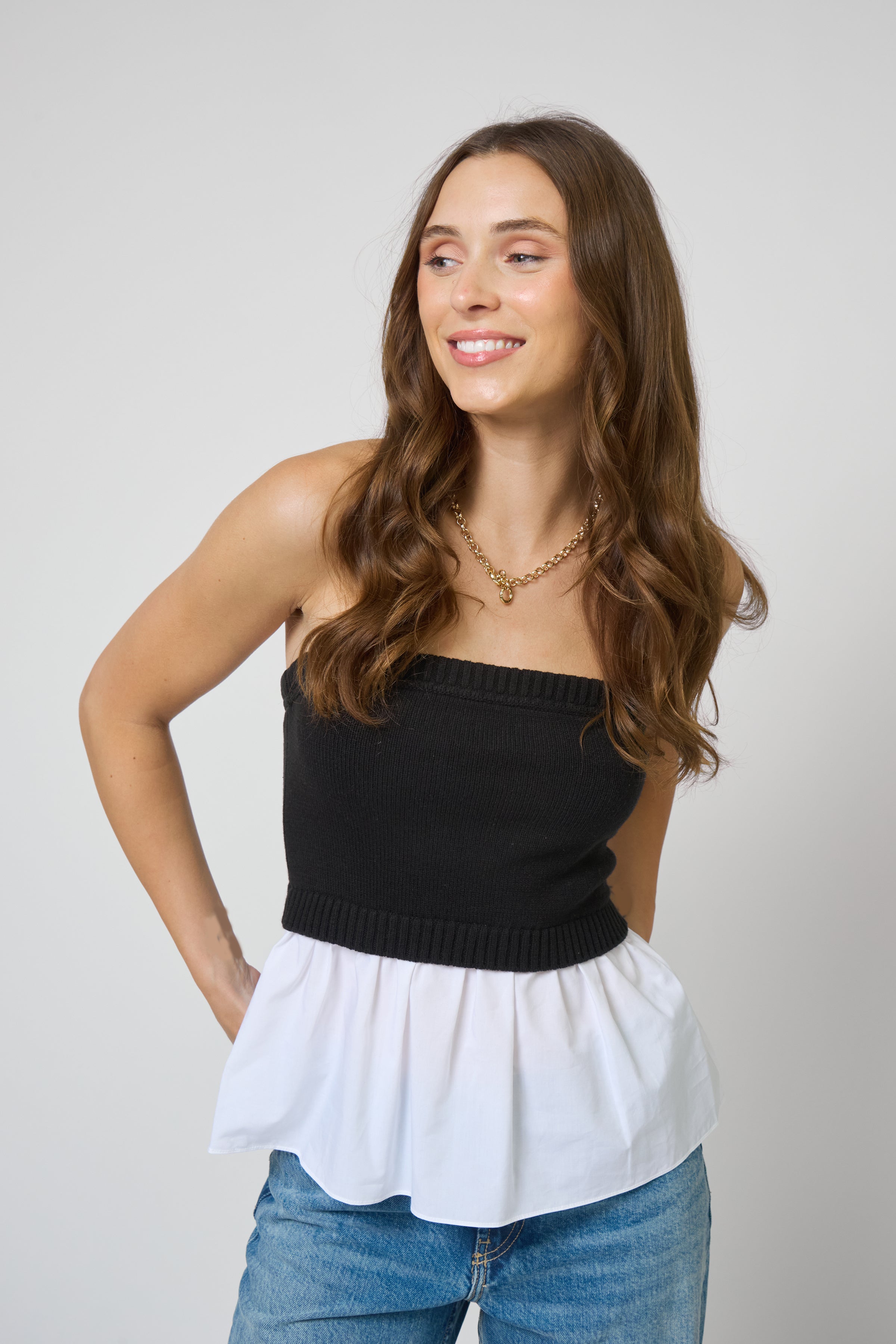 VIOLETE TWOFOR TUBE TOP