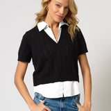 PAULIE SHORT SLV TWOFOR