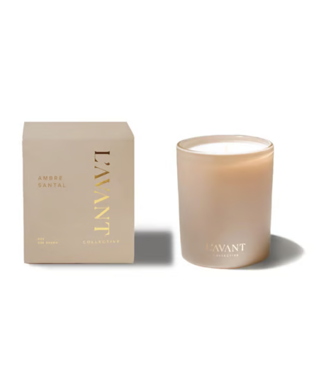 Candle Ambre Santal-L'Avant Collective
-CAN-001-AS