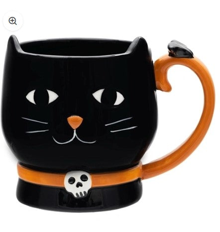 Black Cat Ceramic Mug