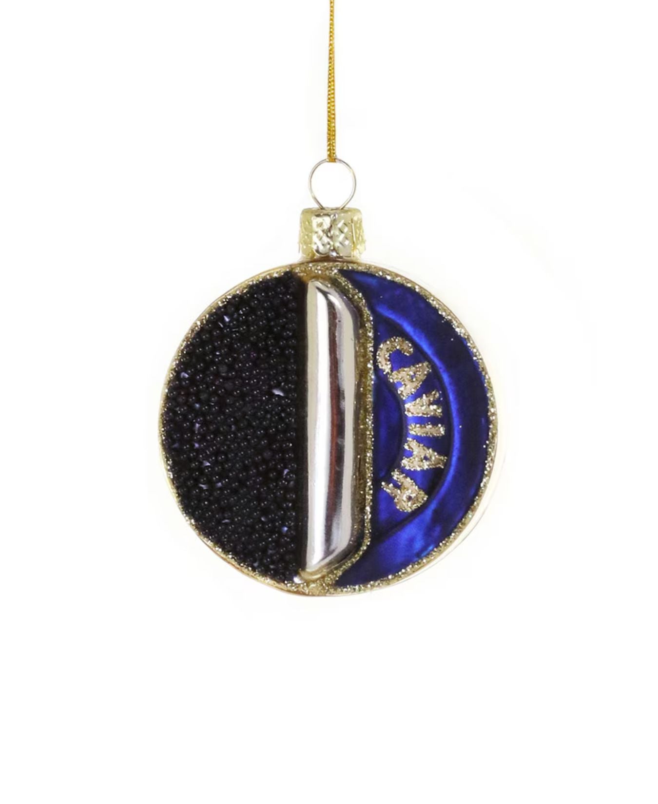 Caviar Tin Glass Ornament_CodyFoster&Co_GL-1818
