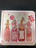 Champagne Valentines Coasters