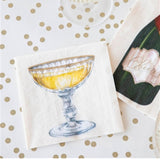 Champagne Coupe-Napkin_Hester&Cook_KP1476