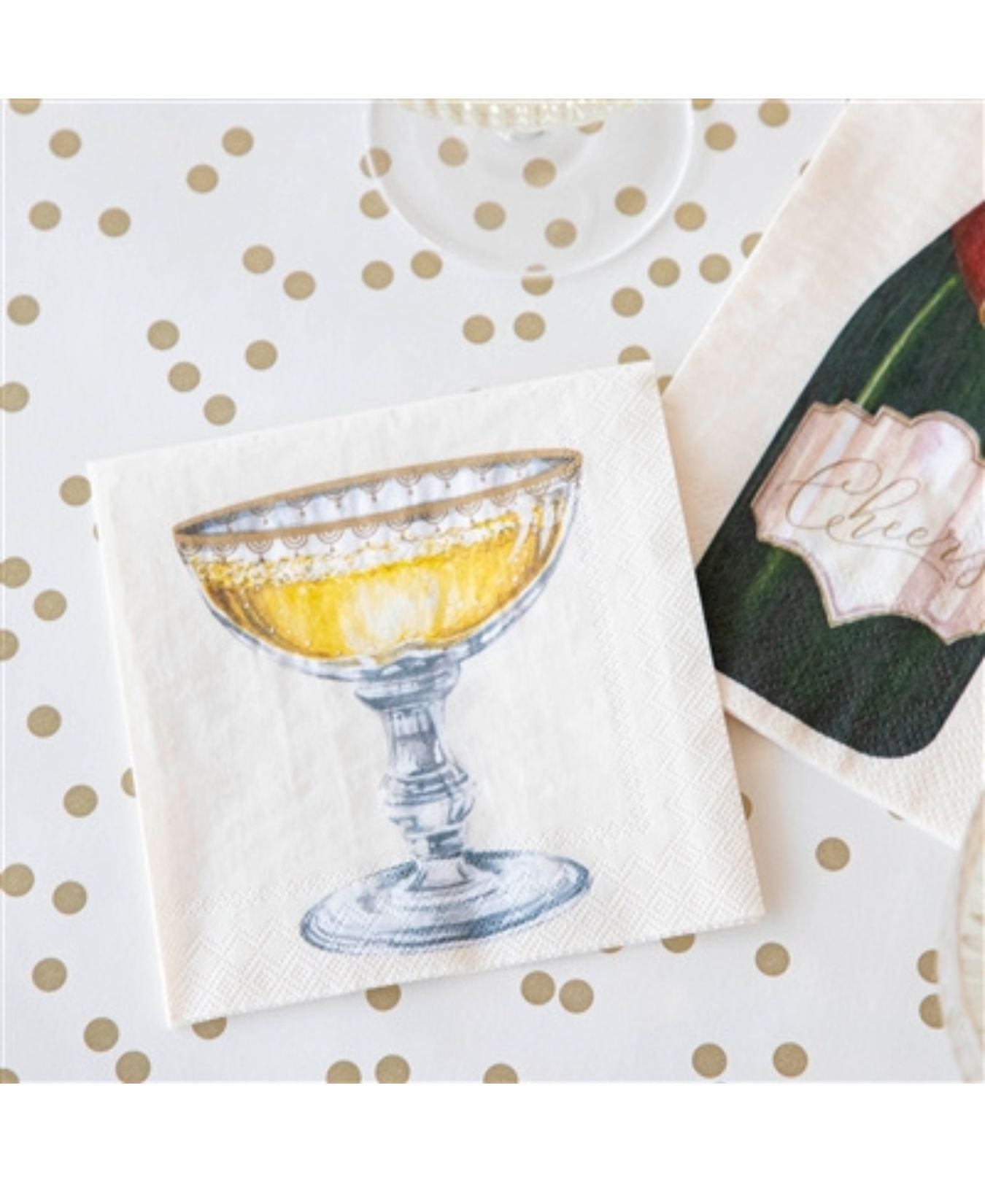 Champagne Coupe-Napkin_Hester&Cook_KP1476