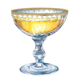Champagne Coupe-Napkin_Hester&Cook_KP1476