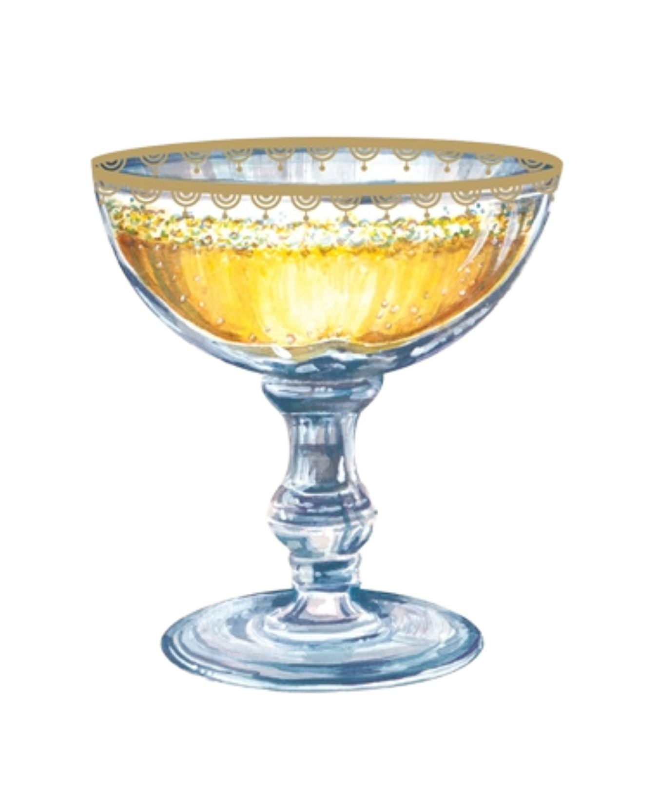 Champagne Coupe-Napkin_Hester&Cook_KP1476