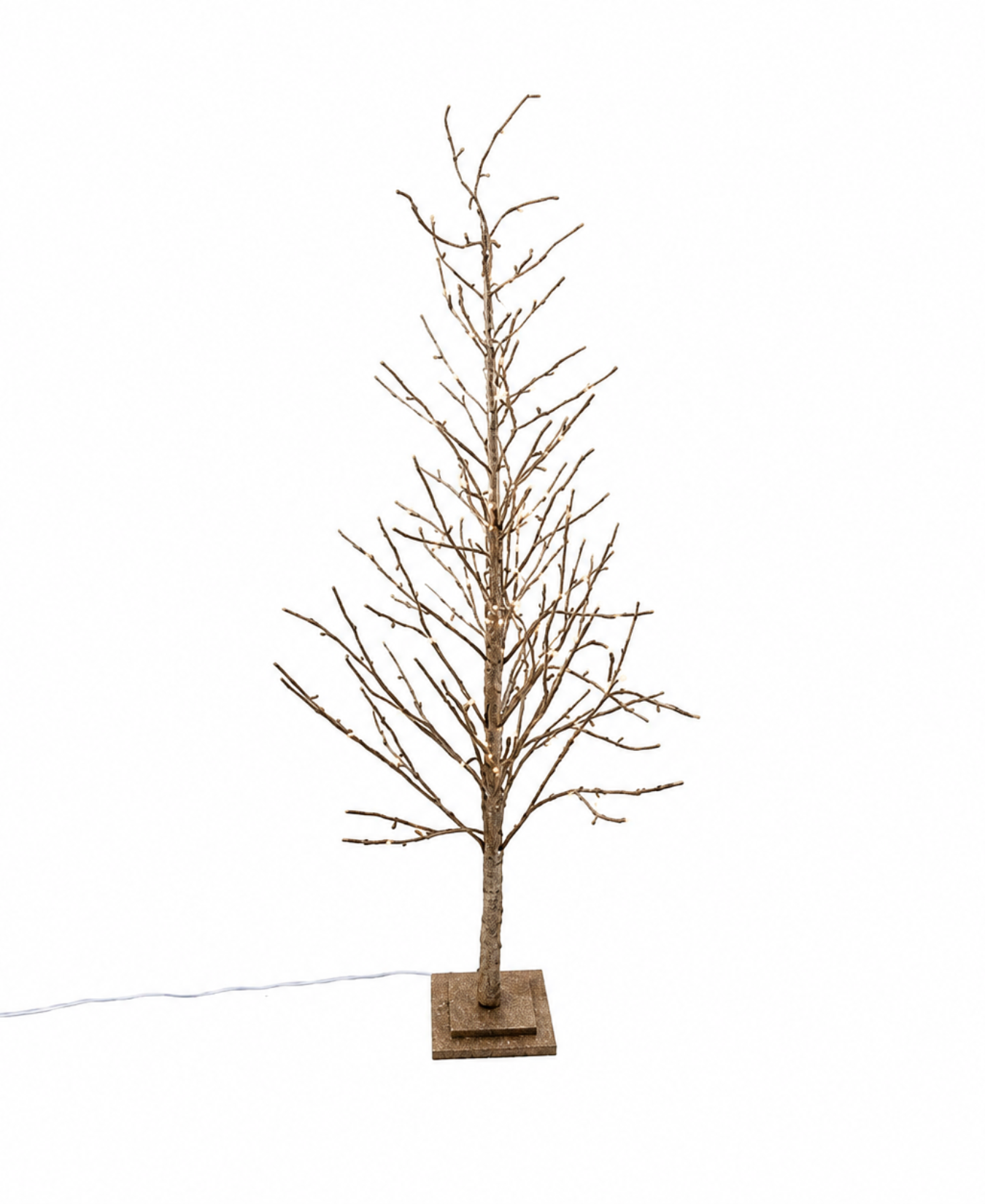 Champagne Glitter Tree Small 59"_One Hundred 80 Degrees_EM1257