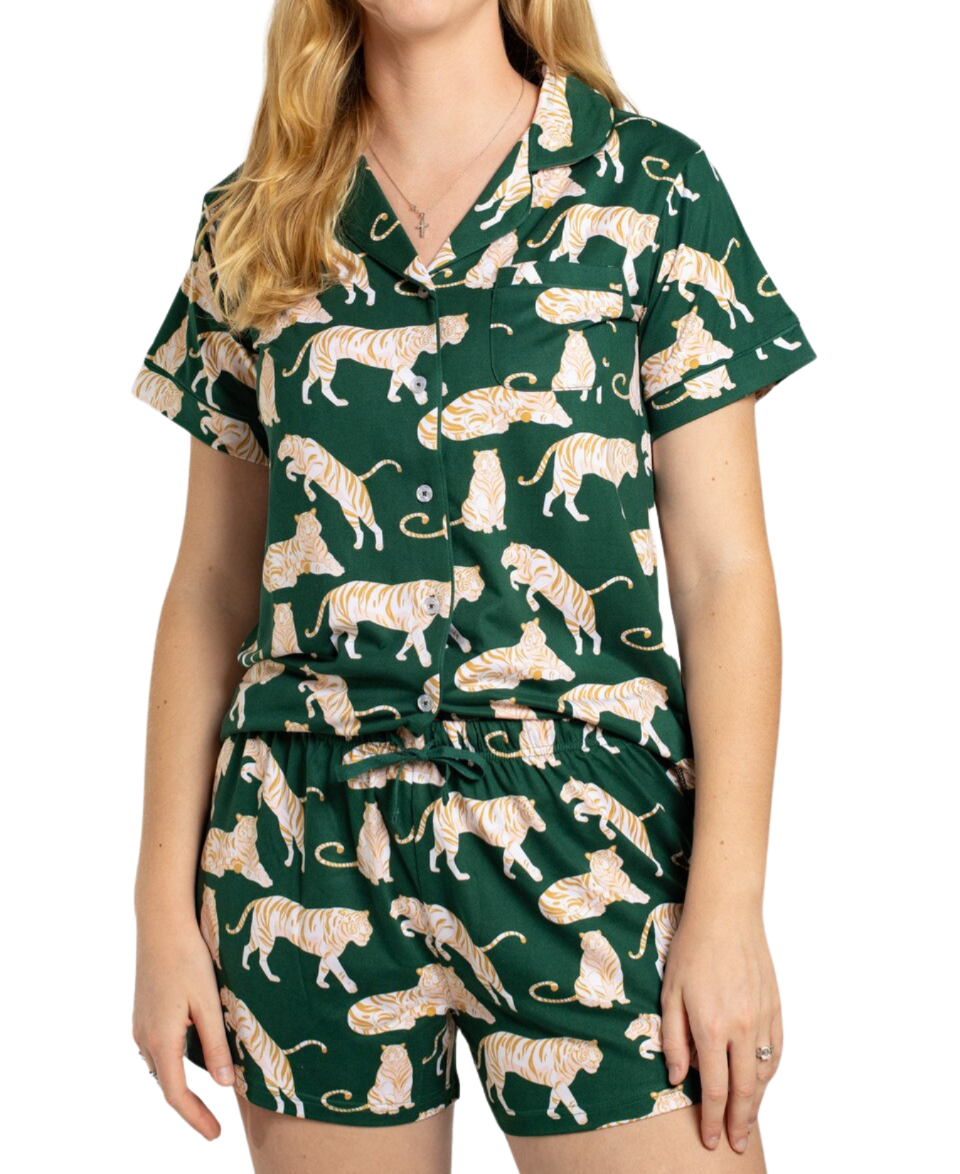 Chloe Tiger Sleep Shorts_The Royal Standard_273261561