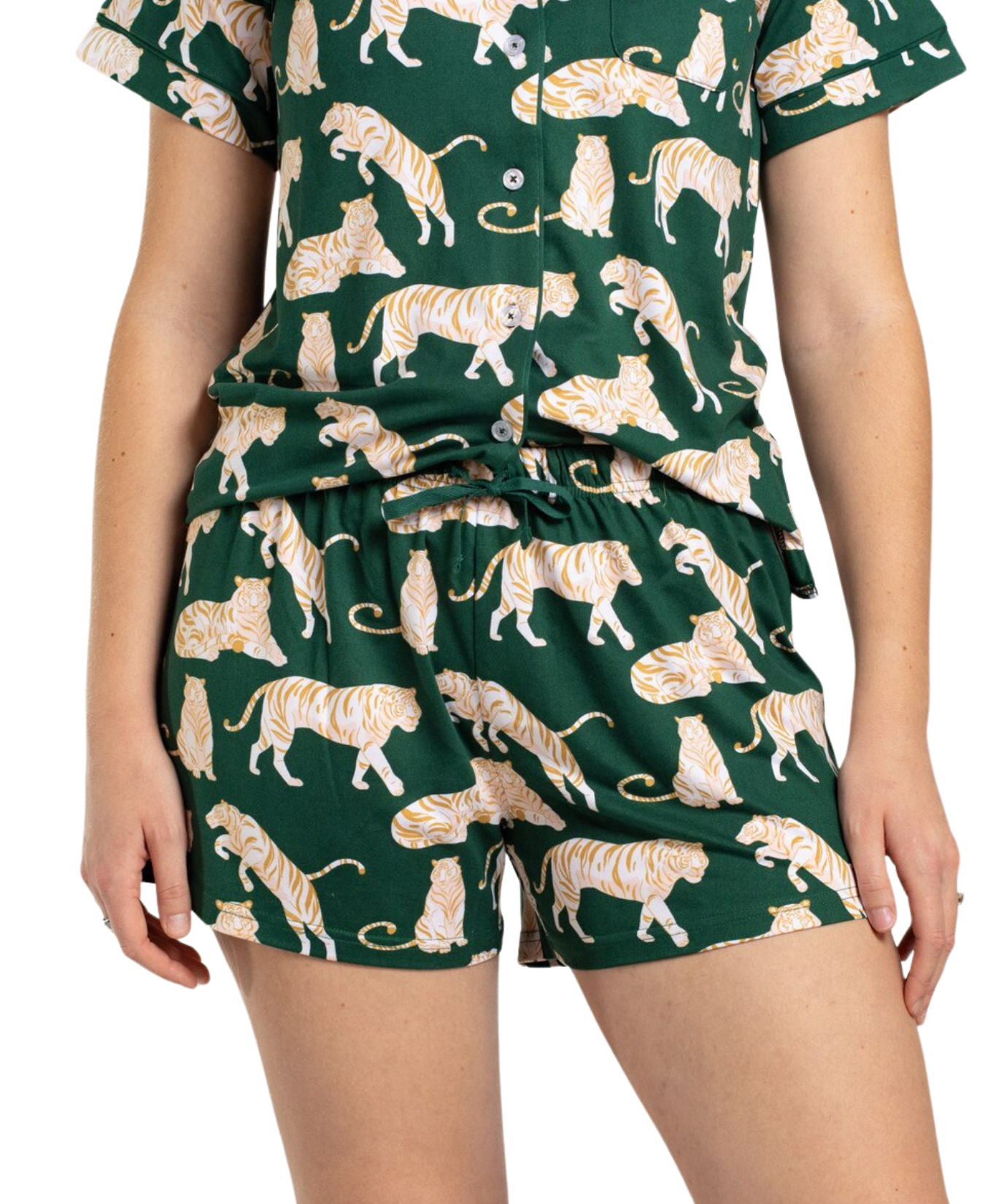 Chloe Tiger Sleep Shorts_The Royal Standard_273261561