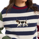 Chubasquero Embroidery Stripes Top_Vilagallo_3395826WKO5XSA2