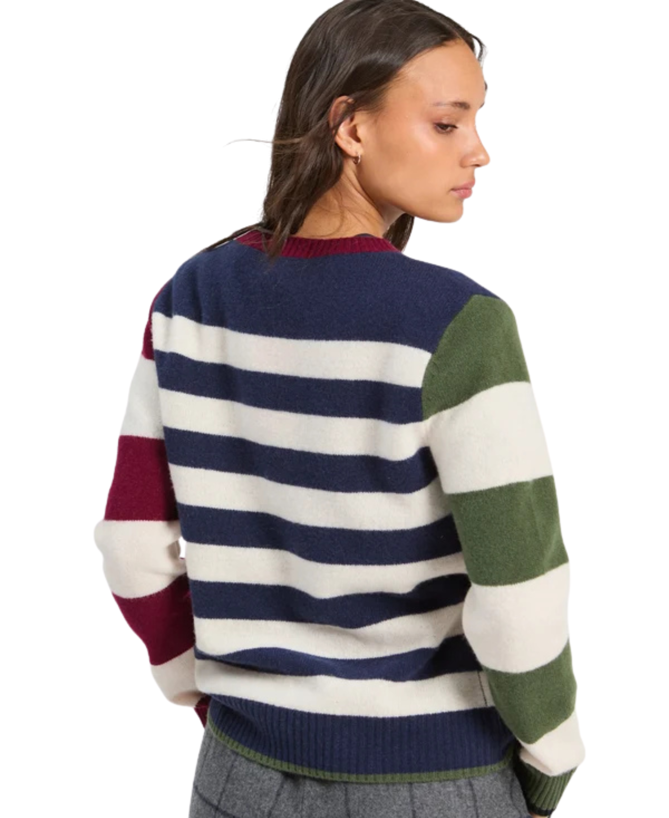 Chubasquero Embroidery Stripes Top_Vilagallo_3395826WKO5XSA