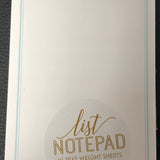Handpainted Christmas Citrus Notepad