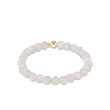 Classic Gemstone 6mm Bracelet - Mother Of Pearl-E Newton-BGEMCL6MOP