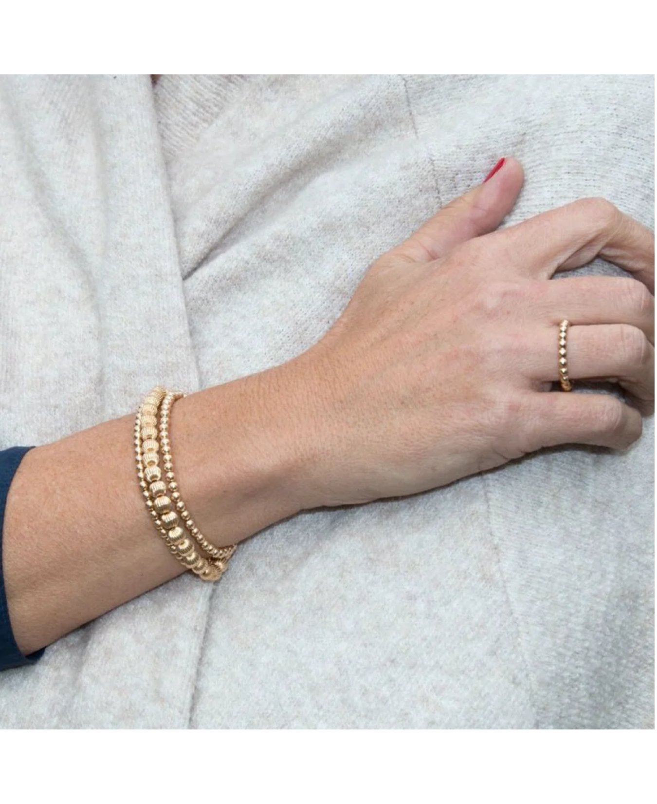 Classic Gold 2mm Bead Ring-E Newton-RCLBE2G6