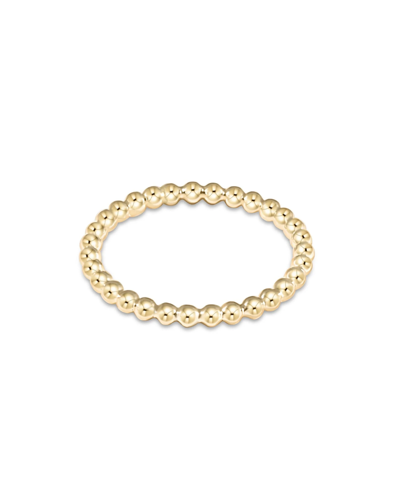 Classic Gold 2mm Bead Ring-E Newton-RCLBE2G6