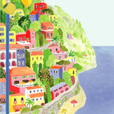 CoastalTownWithLemonsCard-7436435