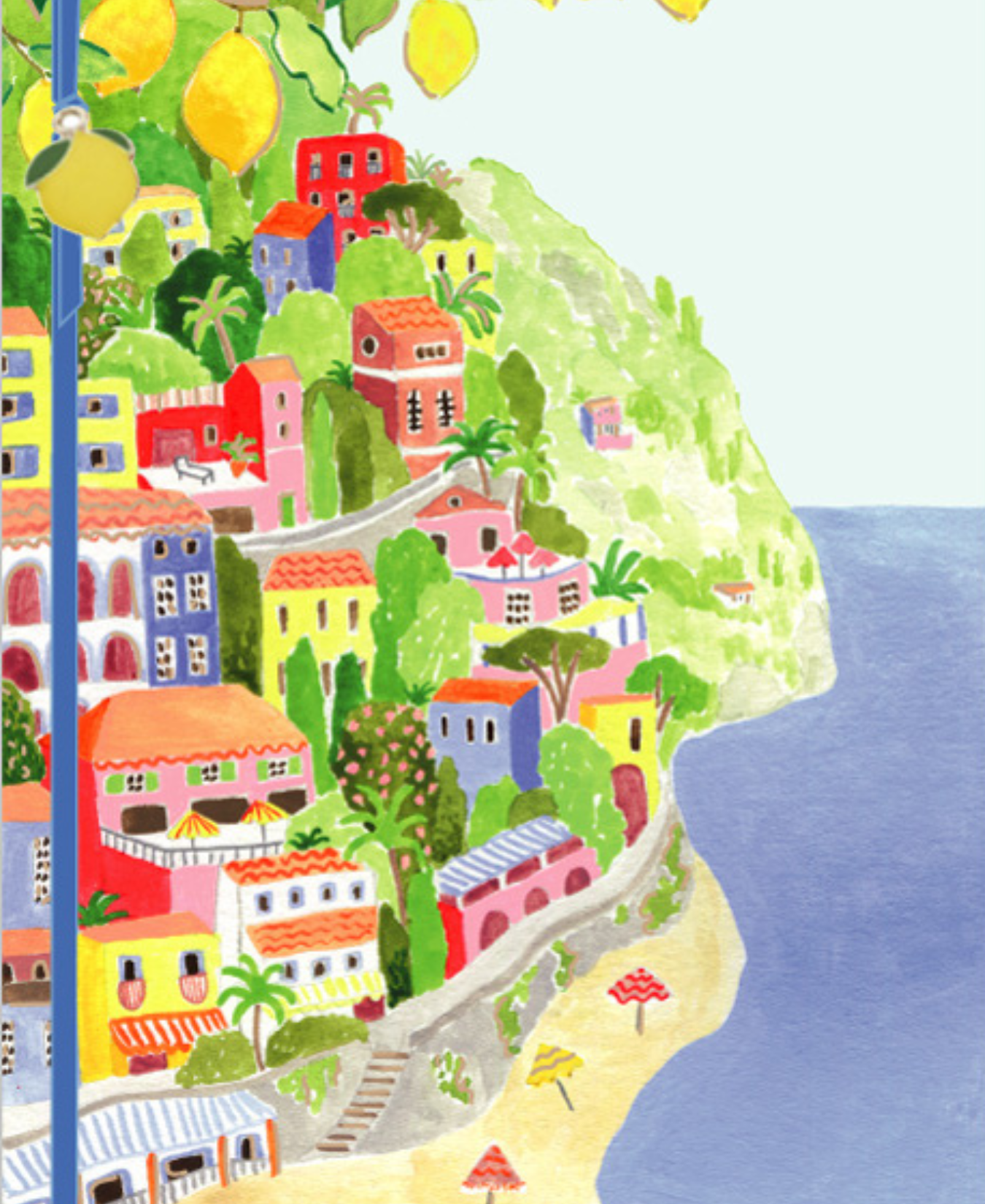 CoastalTownWithLemonsCard-7436435