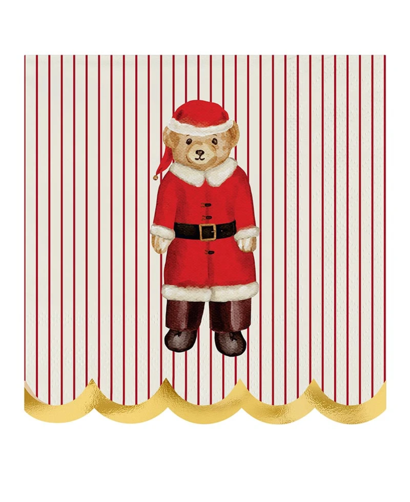 Cocktail Napkin Tray-Merry Bear-SantaBarbaraDesignStudio-T5062