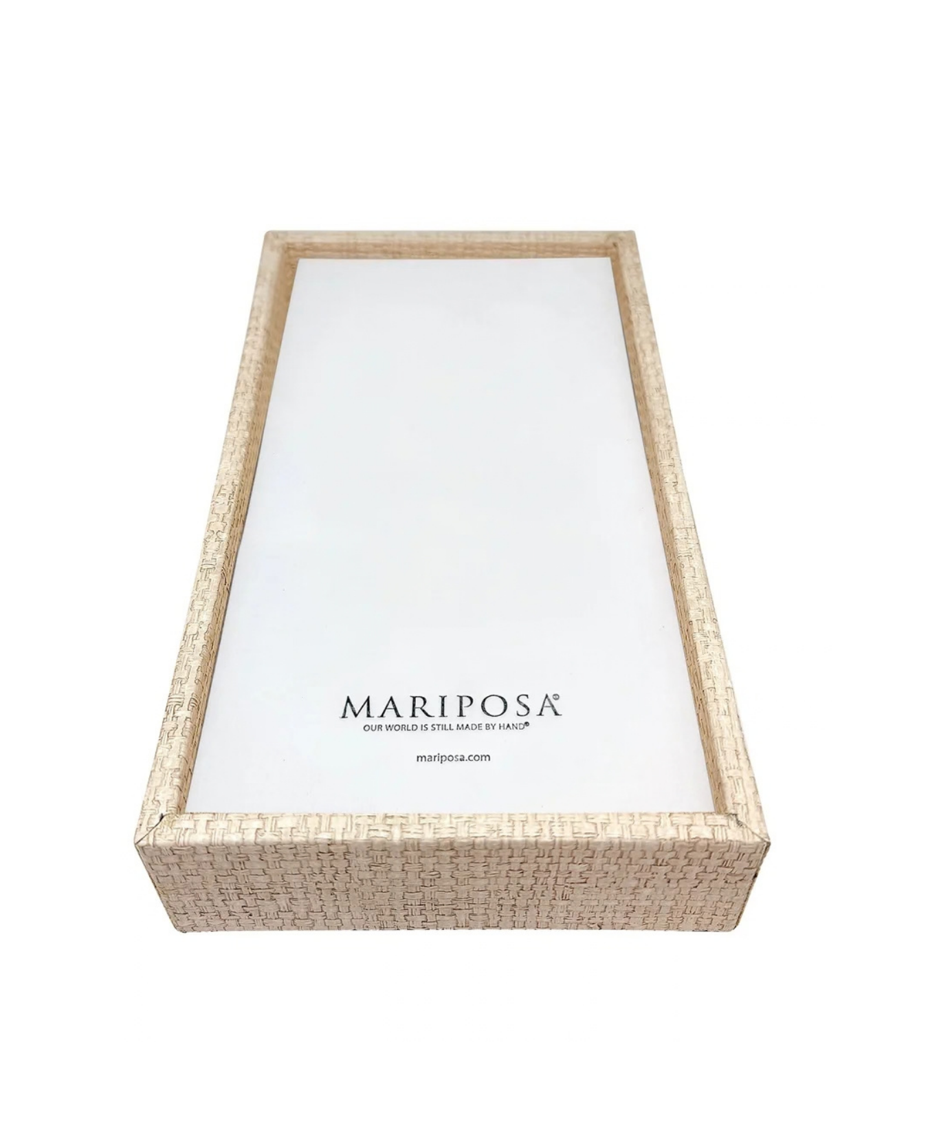 Coconut Grove Guest Towel Napkin Box With Insert-Mariposa-9077CG