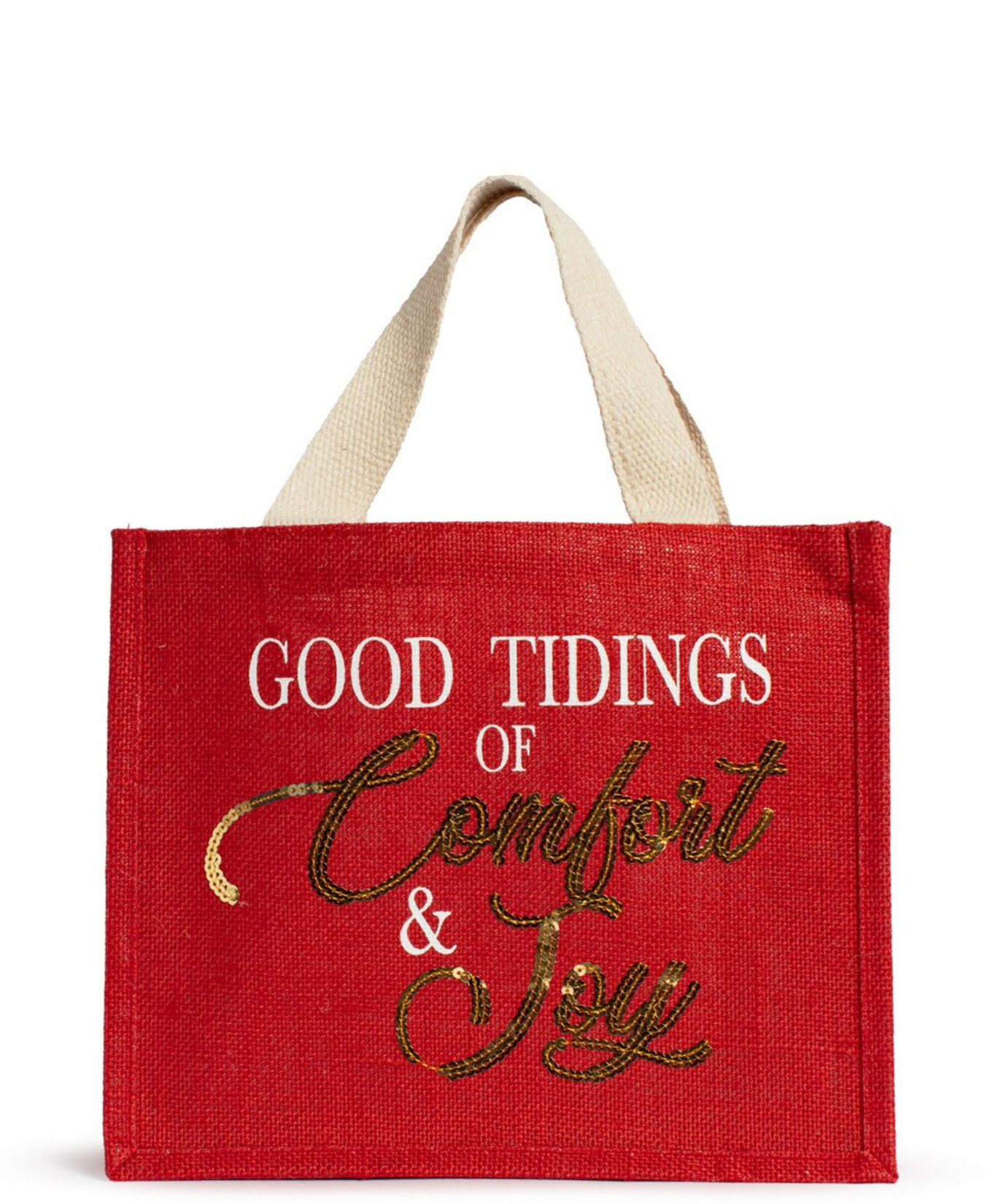Comfort and Joy Sequin Gift Tote_The Royal Standard_The Royal Standard