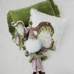 a group of stuffed toys and pillows