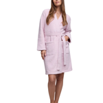 CozyChic Solid Robe (Short) #BDWCC23153_Barefoot Dreams_BDWCC23153-PEL