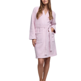 CozyChic Solid Robe (Short) #BDWCC23153_Barefoot Dreams_BDWCC23153-PEL