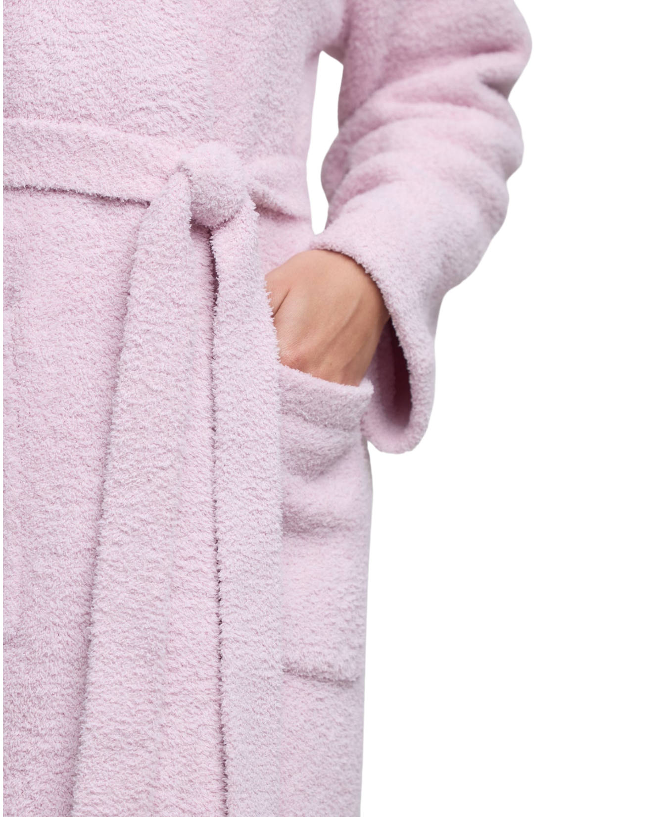CozyChic Solid Robe (Short) #BDWCC23153_Barefoot Dreams_BDWCC23153-PEL