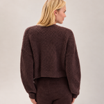 Cozychic Pointelle Cropped Cardigan-Barefoot Dreams-BDWCC26921