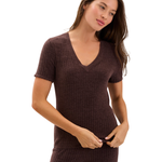 Cozychic Ultra Lite Scallop Rib Short Sleeve_Barefoot Dreams_BDWCU26997-UMR