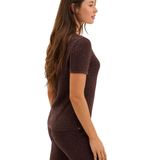Cozychic Ultra Lite Scallop Rib Short Sleeve_Barefoot Dreams_BDWCU26997-UMR