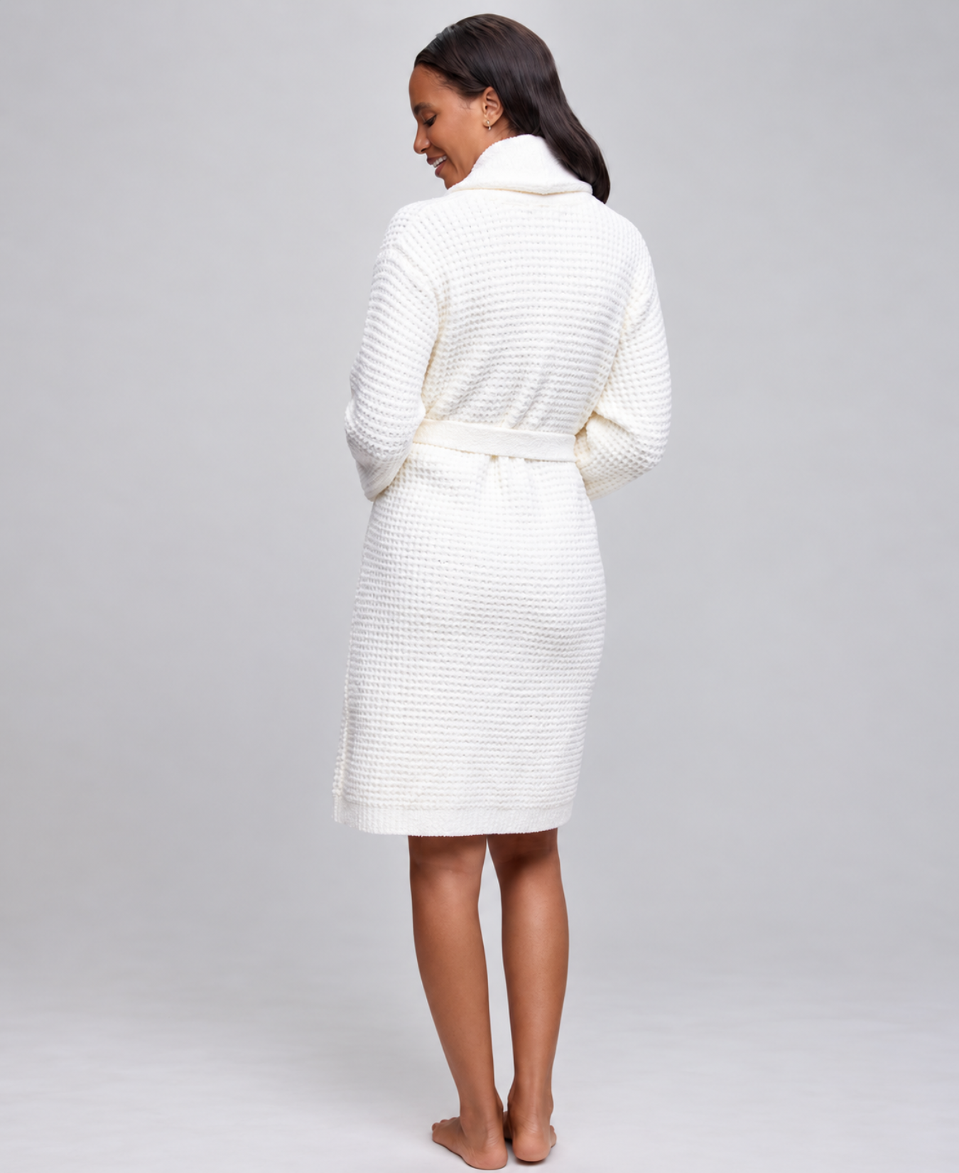 Cozychic Waffle Robe-Barefoot Dreams-BDWCC27013
