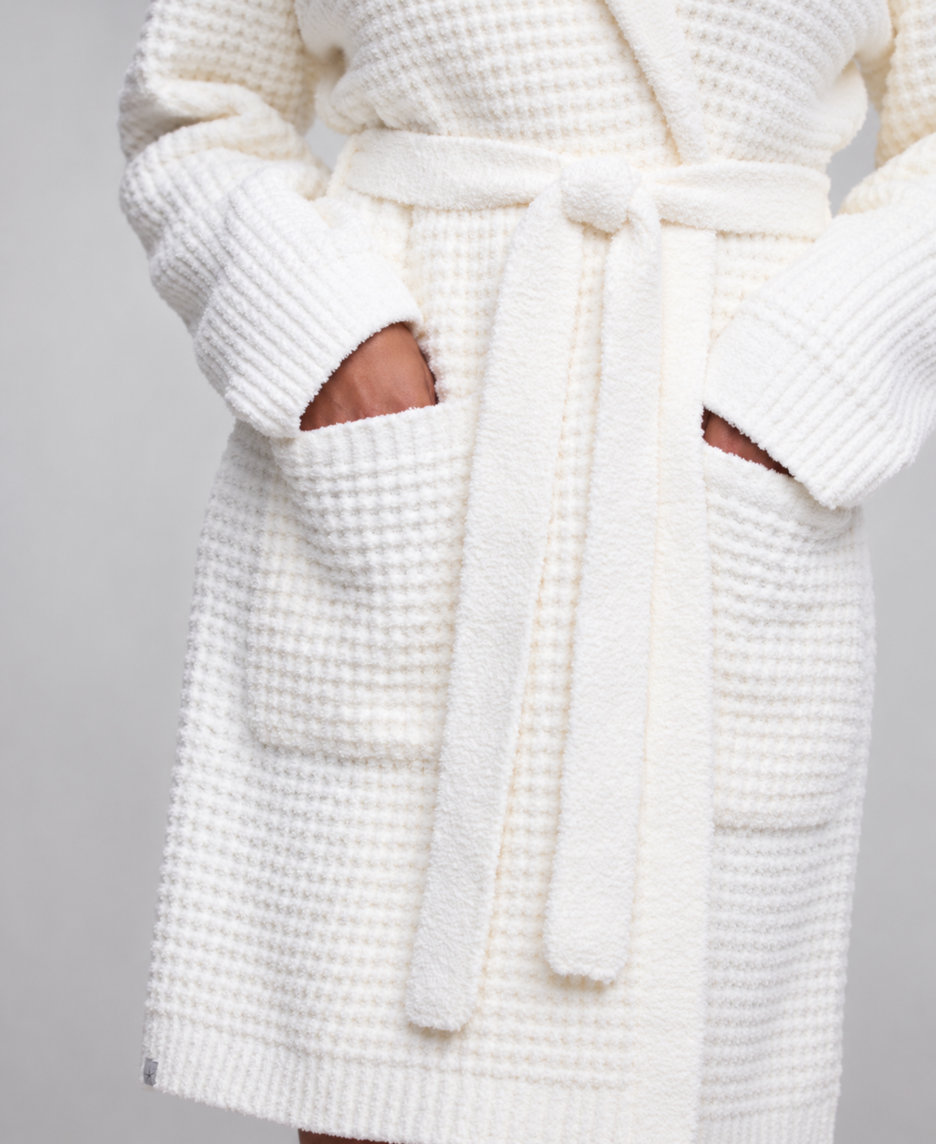 Cozychic Waffle Robe-Barefoot Dreams-BDWCC27013