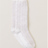 Cozychic Women's Herringbone Socks_Barefoot Dreams_BDWCC20711-CRS
