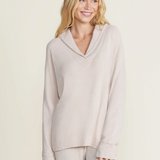 CCUL Ribbed Shawl Pullover