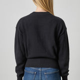 Crewneck Saddle Sleeve Sweater_Lilla P_PA3601