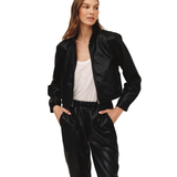 Crop Bomber Jacket-Bella Dahl-B20239-K08-300